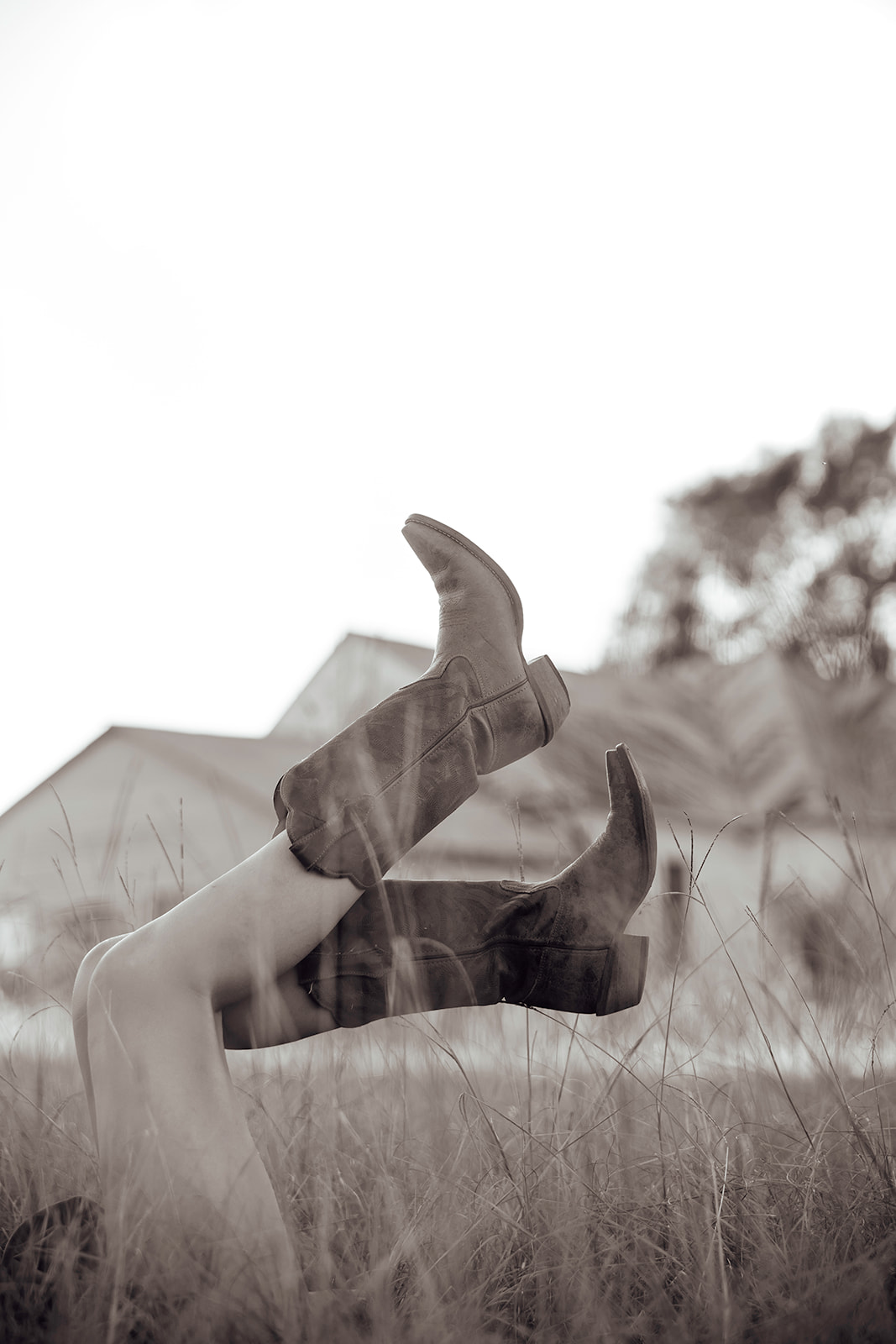 senior poses during her senior photoshoot