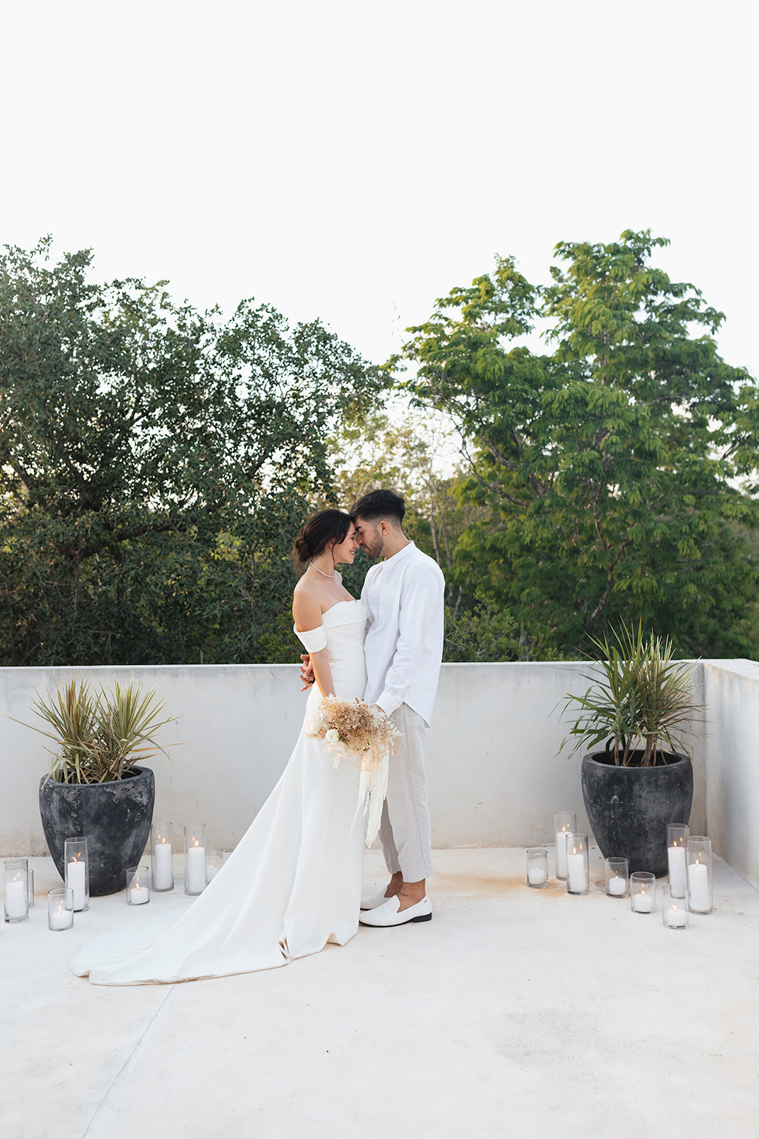 stunning documentary wedding photos from a dreamy destination wedding day in Tulum